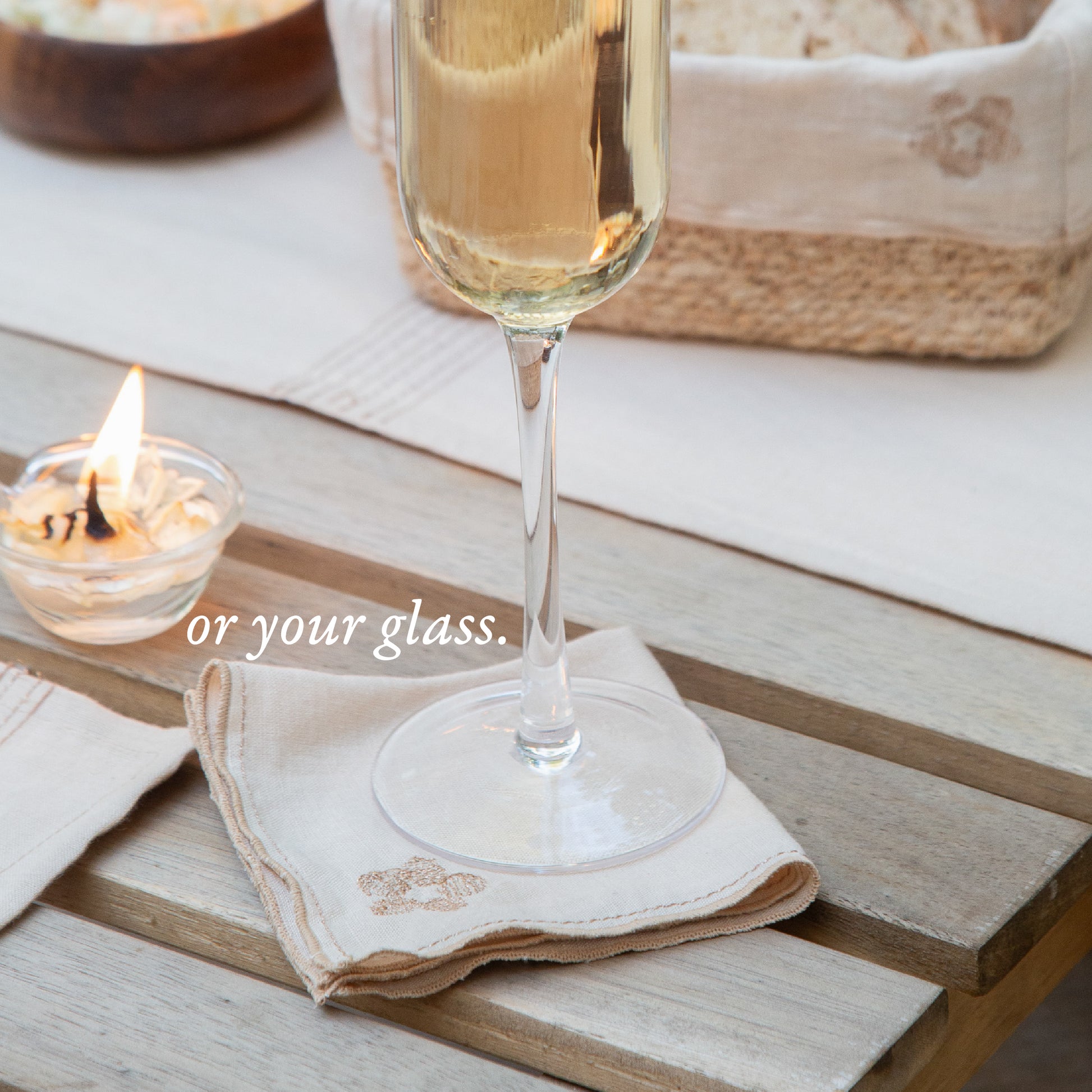 Lico Flora Cocktail Napkins (pack of 4)