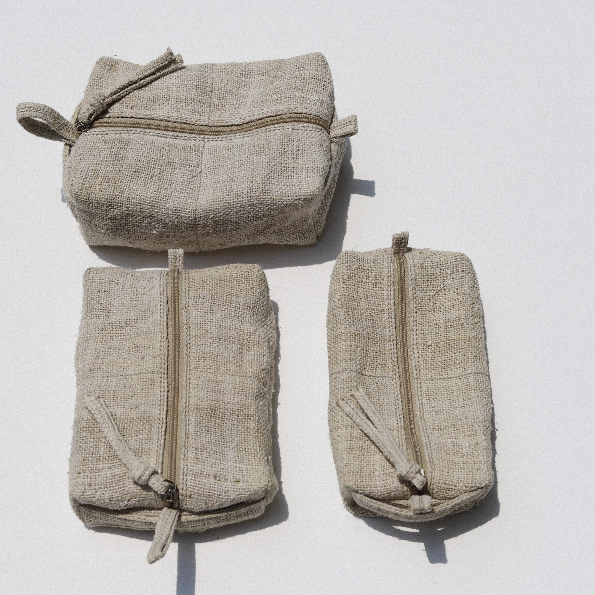 Multi-purpose Hemp Pouches (Set Of 3)