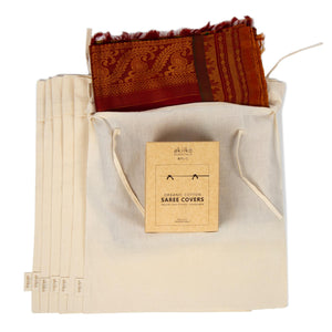 AKIIKO BASICS - Saree Bags (Pack Of 12)