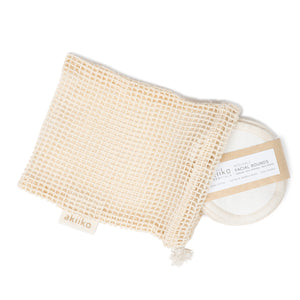 Bamboo Cotton Facial Rounds (Pack Of 6)