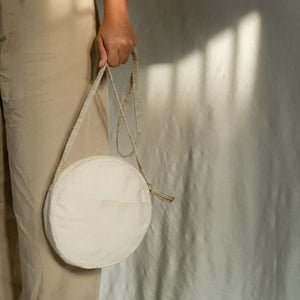 Circle Sling Bag with Hemp Handles (Mini)