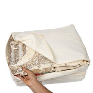AKIIKO BASICS - Zipper Saree Cover (Set Of 3)