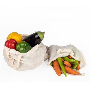 AKIIKO BASICS - Grocery Bags (Pack Of 12)