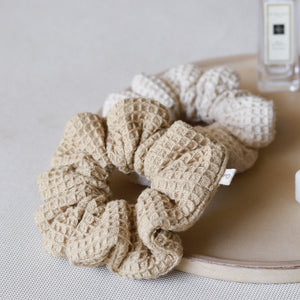 Waffle Scrunchies (Set Of 2)