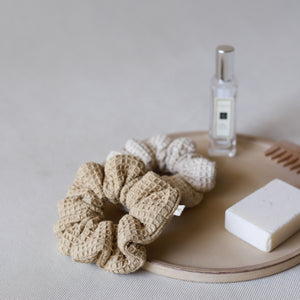 Waffle Scrunchies (Set Of 2)