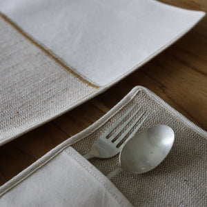 Juco-canvas Cutlery Case