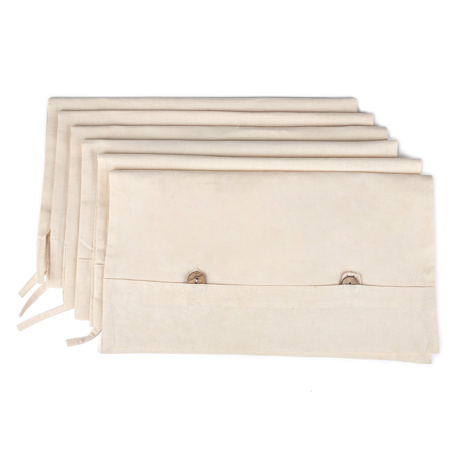 Button Saree Bag (Set of 6)