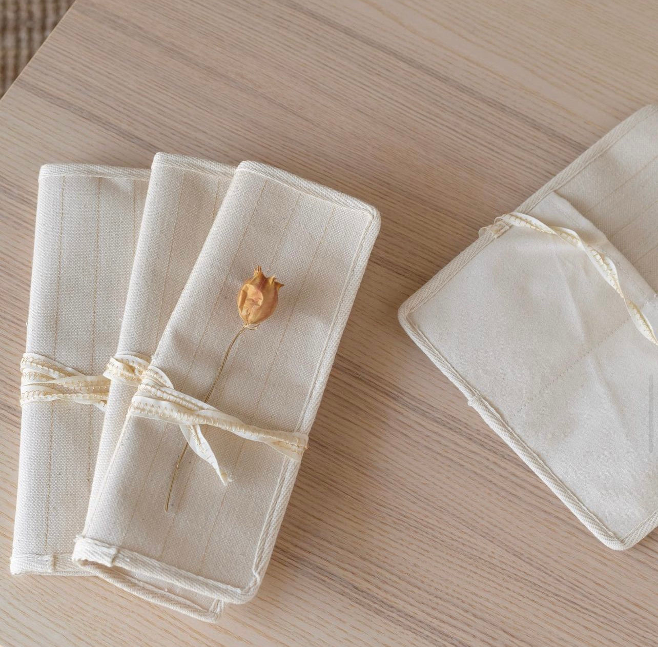 Canvas String Cutlery Case
