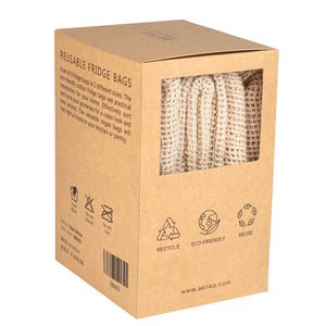 AKIIKO BASICS - Fridge Bags (Pack Of 6)